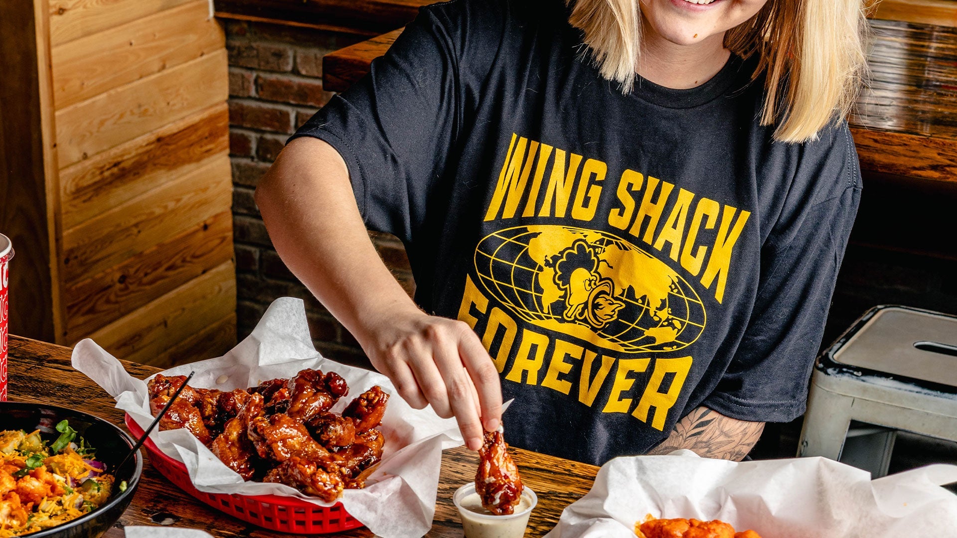 Wing Shack shirts