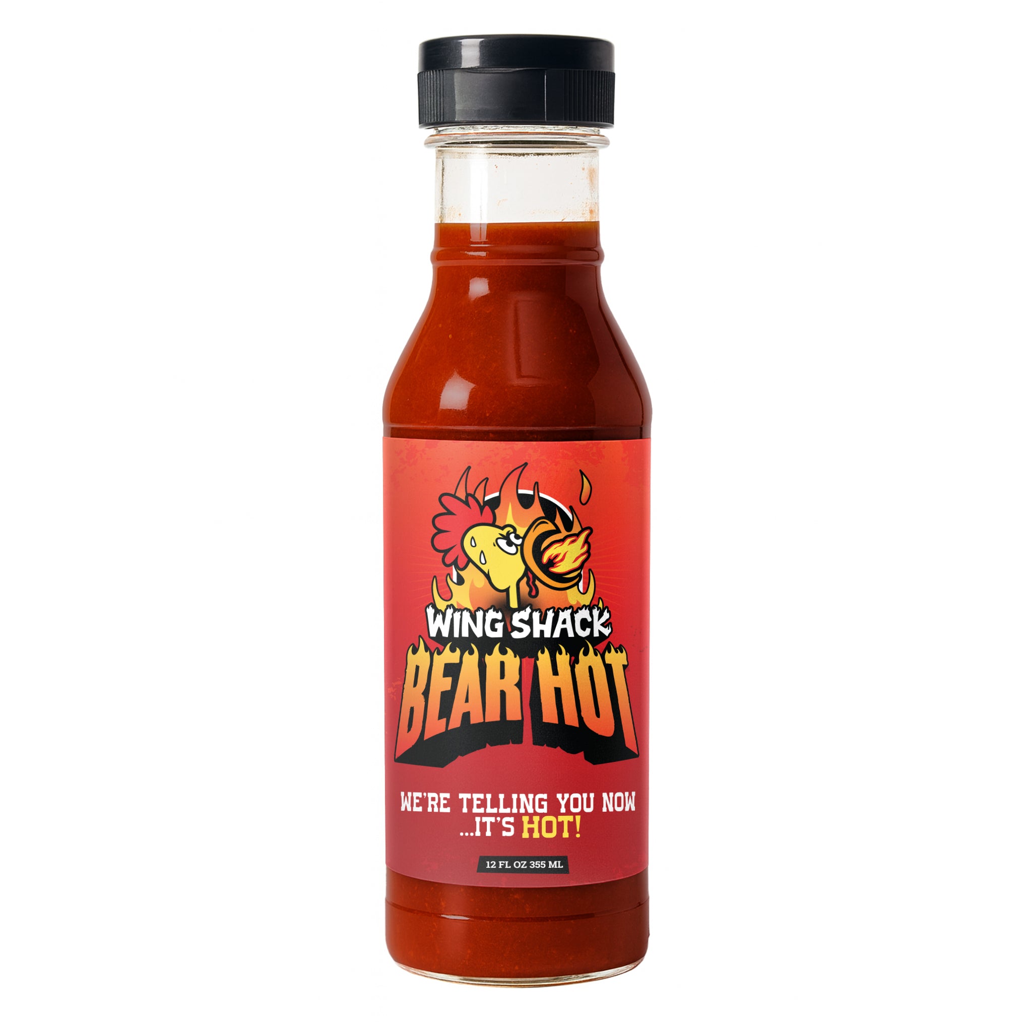 Wing Shack Bear Hot Sauce - 12 oz Bottle
