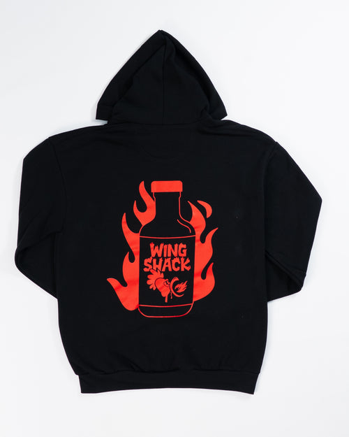 Wing Shack Stay Saucy Zip-Up Hoodie