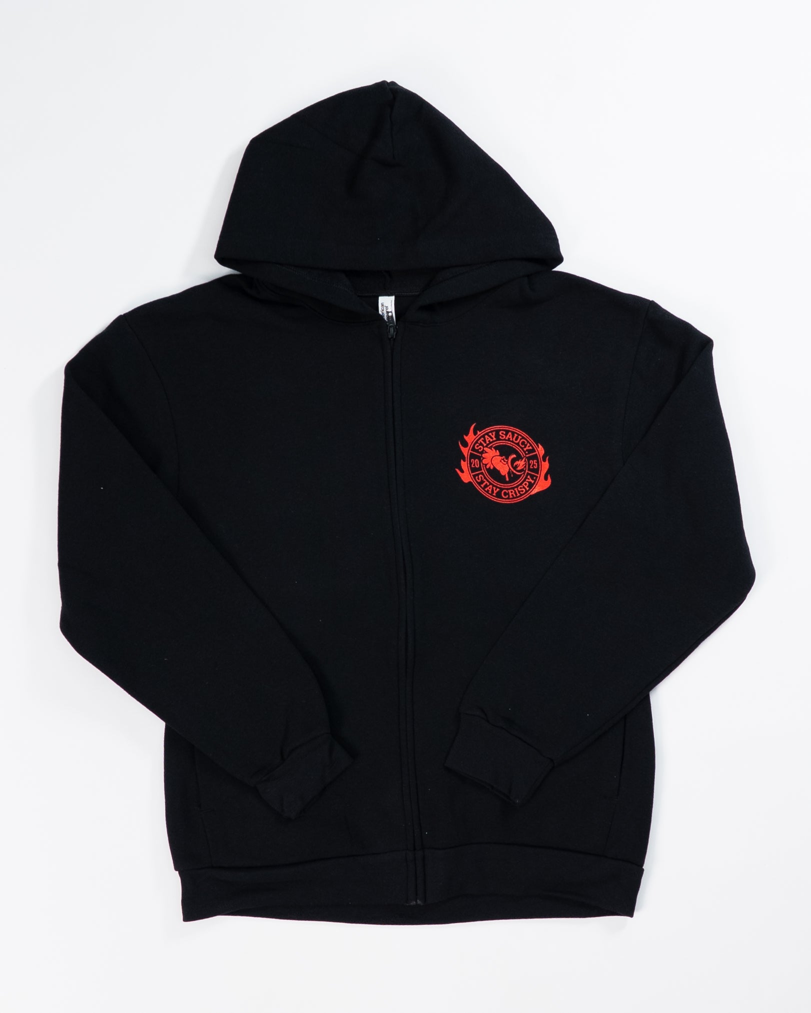 Wing Shack Stay Saucy Zip-Up Hoodie