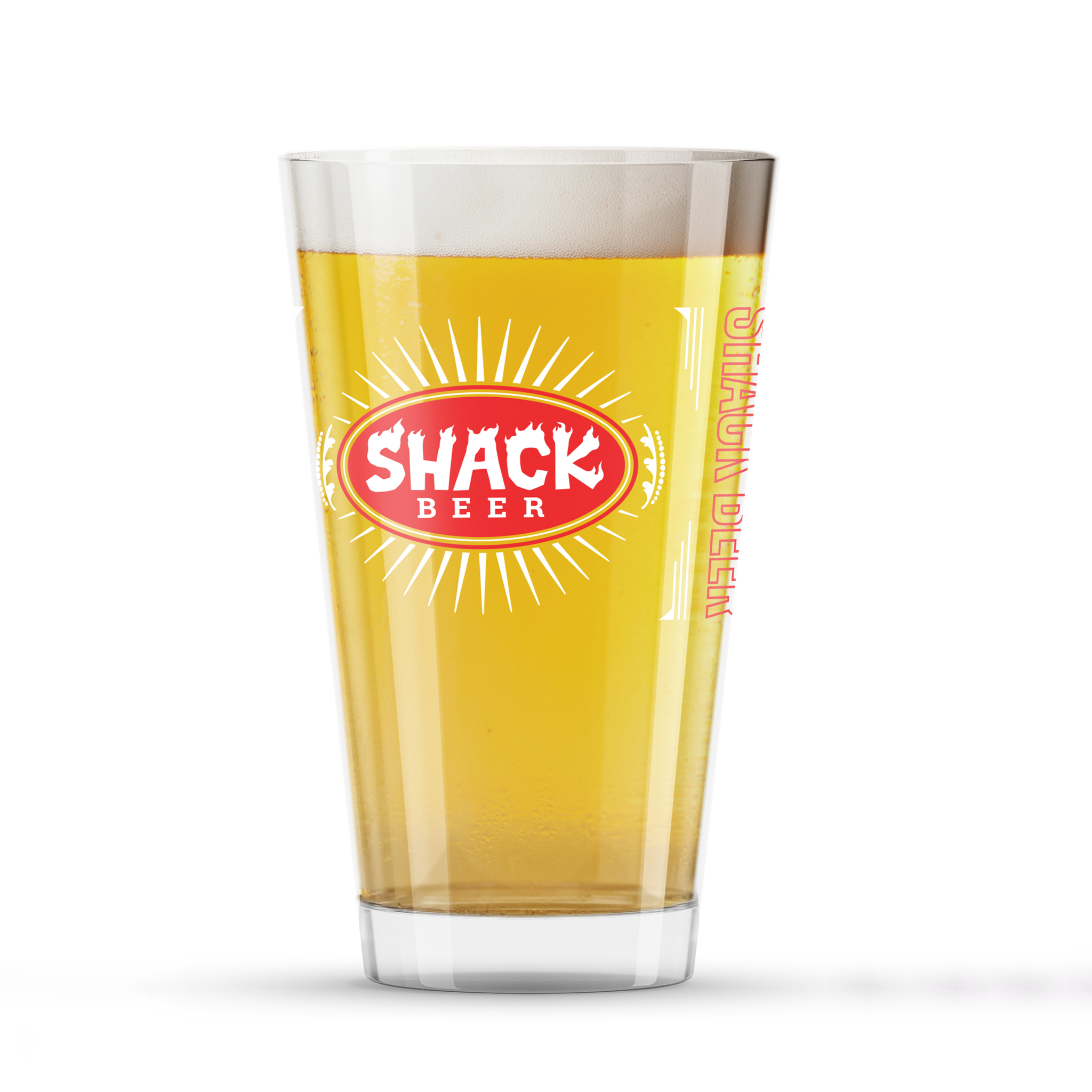 Wing Shack Pint Glass – Shack Beer Edition